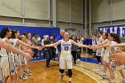 Women's Basketball Senior Day  Wheaton College Women's Basketball Senior Day 2020. - Photo By: KEITH NORDSTROM : Wheaton, basketball, Senior Day